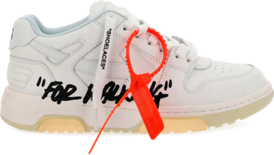 OFF-WHITE Out Of Office Low ‘For Walking’ White Black (Women’s) OWIA259R21LEA0020110