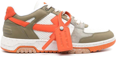 OFF-WHITE Out Of Office Low Slim Military Bright Orange OMIA243S23LEA0015622