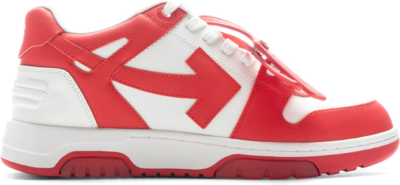 OFF-WHITE Out Of Office Low White Red OMIA189S23LEA0012501