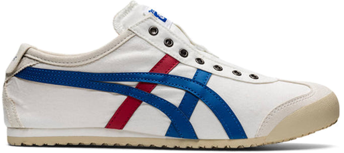 Onitsuka Tiger Mexico 66 Slip On White Blue Red D3K0N 0143 1183A360 121