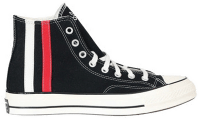 Converse Chuck 70 Archival Stripes Black/ Red/ White A07441C