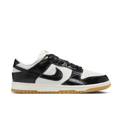 Nike WMNS DUNK LOW LX ‘Black Croc’ FJ2260-003