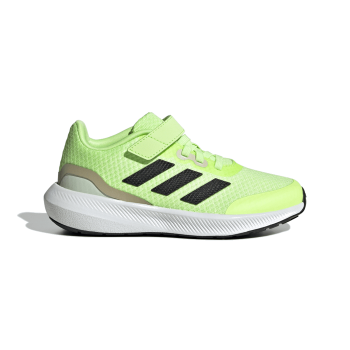 adidas RunFalcon 3.0 met Elastische Veters en Klittenband Green Spark IF8586