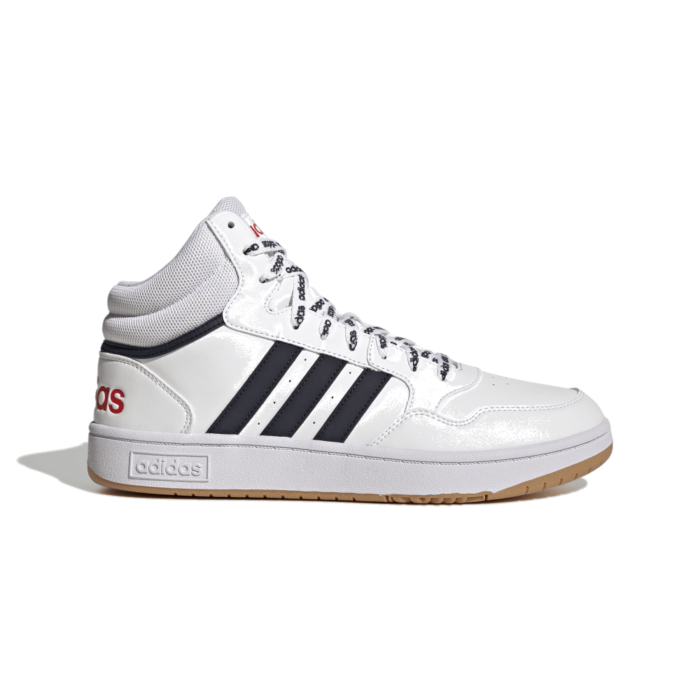 adidas Hoops 3.0 Mid Lifestyle Basketball Classic Vintage Cloud White FZ5668