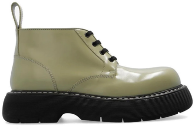 Bottega Veneta Swell Leather Shoes Green 651256V20V03025