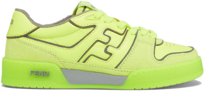 Fendi by Marc Jacobs Match Low-Tops Neon Yellow Leather 8E8430AO0SF1LRA