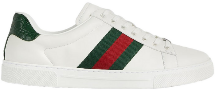 Gucci Ace Web White Green Red 757892 AACAG 9055