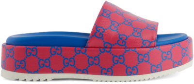 Gucci GG Platform Slide Fuchsia Blue (Women’s) 734913 FABJF 5614