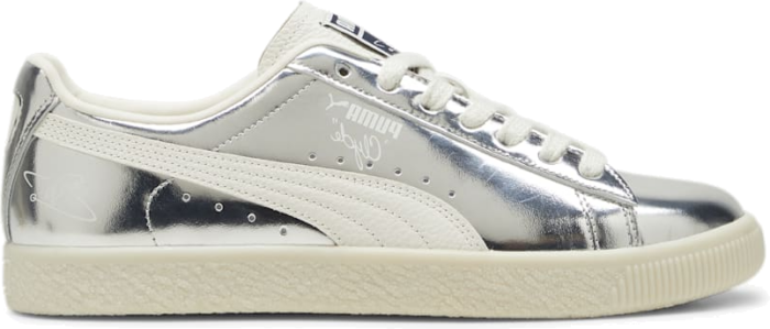 PUMA Clyde 3024 Sneakers, Silver/Warm White Silver,Warm White 396488_01