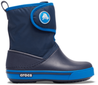 Crocs Crocband™ II.5 Gust Boot Laarzen Kinder Navy / Bright Cobalt Navy/Bright Cobalt 12905-4KB-C9