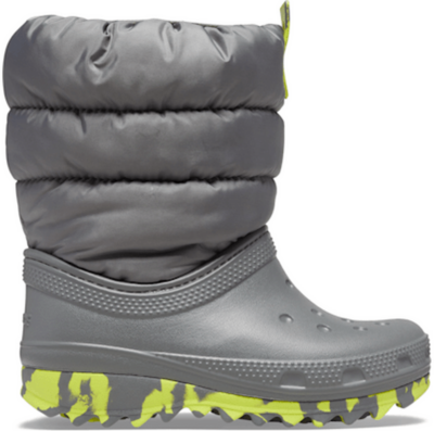 Crocs Classic Neo Puff Boot Laarzen Kinder Slate Grey Slate Grey 207275-0DA-C4