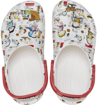 Crocs Toddler Peanuts Classic Klompen Kinder White / Multi White/Multi 208631-94S-C5