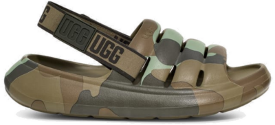 UGG Sport Yeah Camopop-slipper voor Heren in Green Moss Green 1137974-MSG