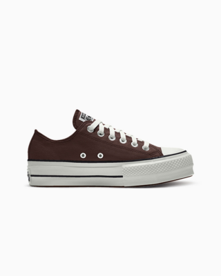 Converse Custom Chuck Taylor All Star Lift Platform By You (wide) Red 171210CSU24_darkroot_COC