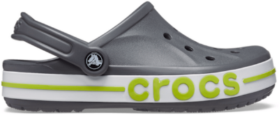 Crocs Bayaband Klompen Unisex Slate Grey / Lime Punch Slate Grey/Lime Punch 205089-0GX-M4W6