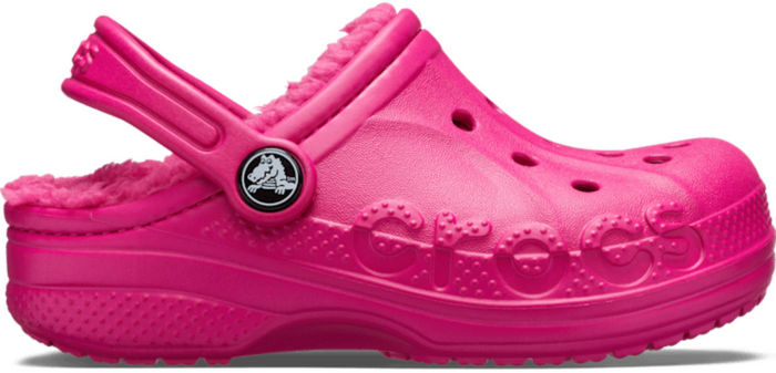 Crocs Toddler Baya Lined Klompen Kinder Candy Pink / Candy Pink Candy Pink/Candy Pink 207501-6X3-C6