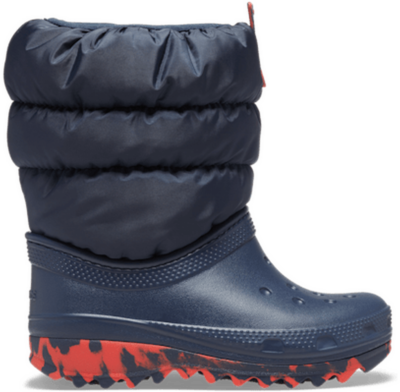 Crocs Classic Neo Puff Boot Laarzen Kinder Navy Navy 207684-410-C11