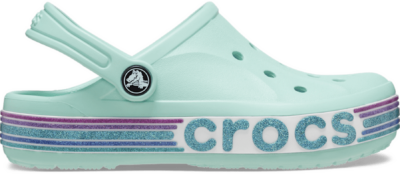 Crocs Toddlers Bayaband Rainbow Glitter Klompen Kinder Pure Water Pure Water 209731-4SS-C5