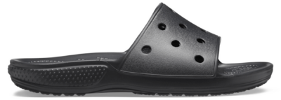 Crocs Classic Slides Unisex Black Black 206121-001-M4W6