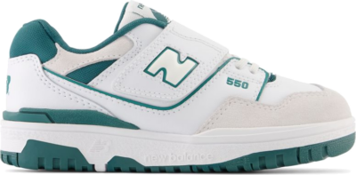 New Balance Kids’ 550 Bungee Lace with Top Strap Groente PHB550TA
