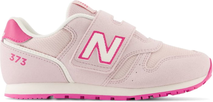 New Balance Kids' 373 Hook and Loop Roze YZ373XU2