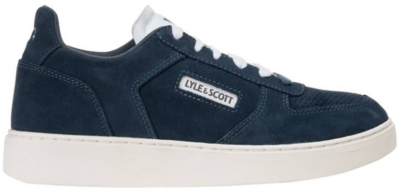 Lyle & Scott McMahon II Heren Leren sneakers FW1200-Z878 blauw FW1200-Z878