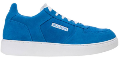 Lyle & Scott McMahon II Heren Leren sneakers FW1200-Z797 blauw FW1200-Z797