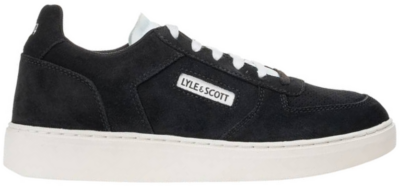 Lyle & Scott McMahon II Heren Leren sneakers FW1200-572 zwart FW1200-572