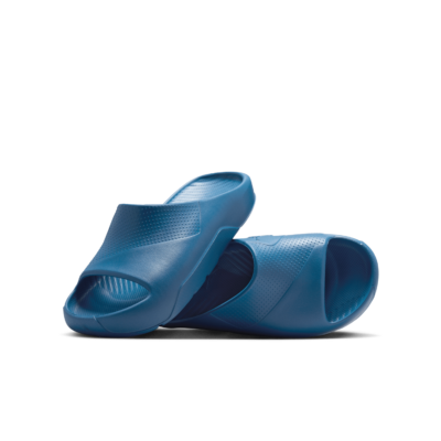 Jordan Post slippers voor kids – Blauw FJ6069-401