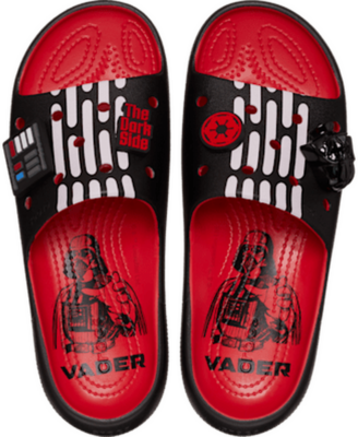Crocs STAR WARS™ Darth Vader Classic Slides Unisex Varsity Red Varsity Red 209829-6WC-M4W6