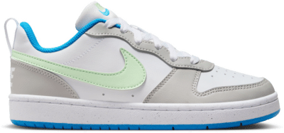 Nike Court Borough Low Recraft Sneakers Kids Wit Grijs Groen Blauw Wit DV5456-005