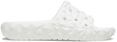 Crocs Classic Geometric 2.0 Slides Unisex White White 209608-100-M4W6