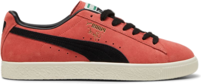 Men’s PUMA Clyde OG Sneakers, Salmon/Frosted Ivory/Black 391962_12