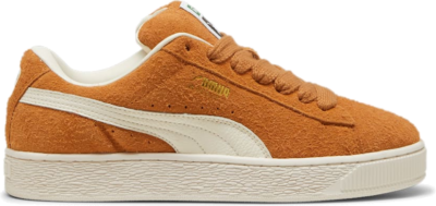 PUMA Suede Xl Hairy Sneakers, Caramel Latte/Frosted Ivory 397241_04