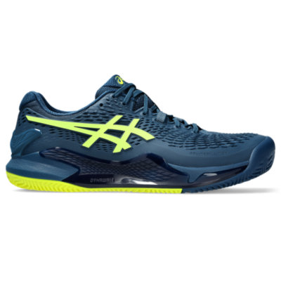 ASICS GEL-RESOLUTION 9 CLAY Mako Blue/Safety Yellow 1041A375.404