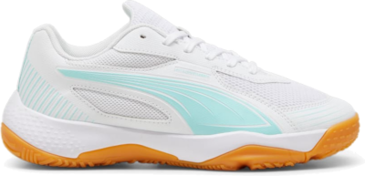 PUMA Solarflash III Indoor Sports Youth, White/Electric Peppermint 107851_04