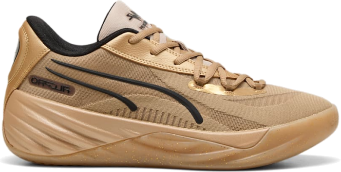 Puma Schru00f6der All-Pro NITROu2122 Basketball , Gold, Size 42, Gold,Black 310431_01
