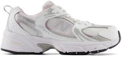 New Balance 530 White Mid Century Pink (GS) GR530GK