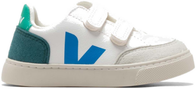Veja Small V-12 CHROMEFREE LEATHER  Sneakers blue|white XV0503794C