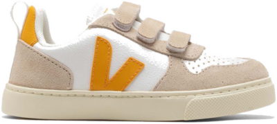 Veja Small V-10 CHROMEFREE LEATHER EXTRA-WHITE_OURO  Sneakers white CV0503798C