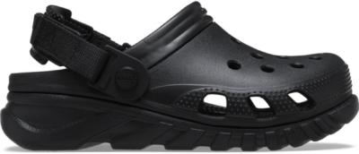 Crocs Duet Max Klompen Unisex Black Black 208776-001-M4W6