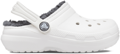 Crocs Toddler Classic Lined Klompen Kinder White / Grey White/Grey 207009-10M-C4