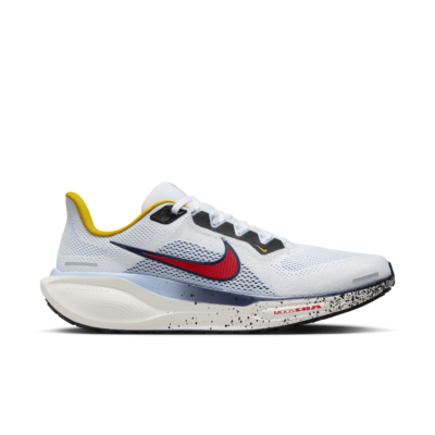 Nike Air Zoom Pegasus 41 White Psychic Blue Speed Red HJ9068-100