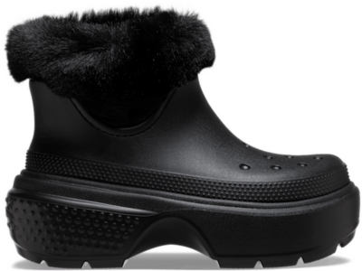 Crocs Stomp Lined Boot Laarzen Unisex Black Black 208718-001-M6W8