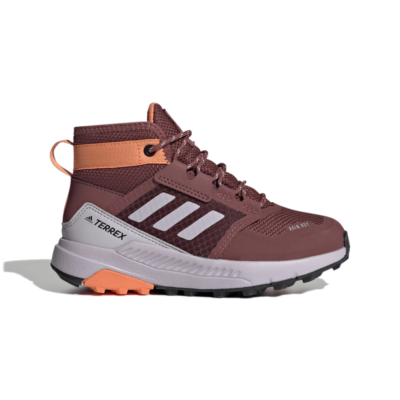 Adidas Terrex Trailmaker Mid RAIN.RDY Hiking Burgundy ID0925