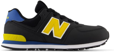 New Balance Kinderen 574 in Zwart, Synthetic, Zwart GC574KIB