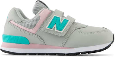 New Balance Kinderen 574 HOOK & LOOP in Groente, Synthetic, Groente PV574KIC