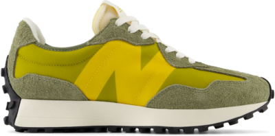 New Balance Unisex 327 in Groente, Suede/Mesh, Groente U327VC