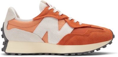 New Balance Unisex 327 in Oranje, Suede/Mesh, Oranje U327WRH