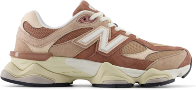 New Balance Unisex 9060 in Roze, Suede/Mesh, Roze U9060EEH